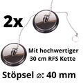 Abflussstopper Abflussstöpsel Abfluss Stopfen Stöpsel Dusche Waschbecken 2er