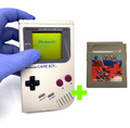 Original Nintendo GAME BOY Classic Konsole DMG01 Grau + Tetris WIE NEU