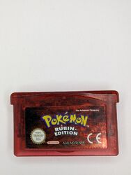 Pokémon: Rubin-Edition (Nintendo Game Boy Advance, 2003)