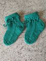 Babysocken-handgestrickt-Neugeborene-Socken-Baumwolle-NEU