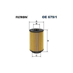 Ölfilter passend für BMW OE 679/1