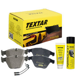 Textar Bremsbelagsatz + CERATEC + Bremsenreiniger,  BMW 2er Gran Tourer F46 HA
