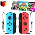 2er set für Joy y Con Wireless Game Controller für Nintendo Switch -Blau + Rot