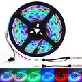 WS2812B 30/60/144LED/m RGB LED Streifen Strip 5050 5V Wasserdicht Adressierbarer