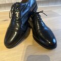 BARKER ENGLAND SCHUHE SCHNÜRSCHUHE Schwarz , UK Gr. 11 G.  ( 46)