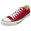 Converse All Star Ox Unisex Freizeit Sneaker in weinrot