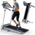 Laufband elektrisch 10 km/h LCD Display Puls Fitness Heimtrainer klappbar 120 kg