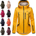 Marikoo Damen Softshell Outdoor Übergangs Funktions Regen Jacke Mount-Cho-Oyu