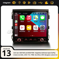 64GB 8-Kern Android 14 DAB+ Autoradio Navi PORSCHE CAYENNE CarPlay WiFi BT 8,4"