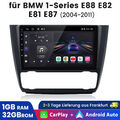 1+32G DAB Android13 carplay Autoradio GPS NAVI BT Wifi RDS für BMW E81 E87 SWC