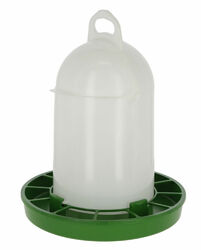 Futterautomat mit Klappdeckel 4 kg Hühner Futterspender Enten Futtertrog 70278