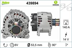 Lichtmaschine Generator Lima VALEO ORIGINS NEW O.E. TECHNOLOGIE 439894 für GOLF