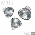 10x MR11/GU4 Halogen Strahler / Spot NV 12V - 20W / 35W (Reflektorlampe,35mm)