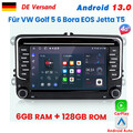 Für VW Passat Tiguan Touran Golf 5 6 Autoradio Carplay Android GPS NAVI 6+128GB