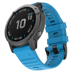 Sport Silikon Armband Für Garmin Fenix 3HR 5 5X Plus 6 6X 7 7X Pro Epix2 S70 S60
