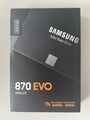 Samsung 870 EVO 500GB 2,5 Zoll SATA III Interne SSD (MZ-77E500B/EU)