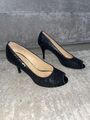 Lloyd Damenschuhe / Pumps Gr. 39 Leder Wie NEU Stilettos Glitzer High Heels