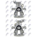2x NTY BREMSSATTEL HINTEN LINKS+RECHTS passend für MITSUBISHI COLT SMART FORFOUR