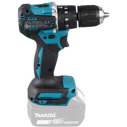 Makita Akku-Schlagbohrschrauber DHP487Z, 18Volt, blauohne Akku und Ladegerät