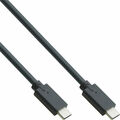 InLine® USB 3.2 Gen.2 Kabel USB Typ-C™ Stecker zu Stecker schwarz 1,5m