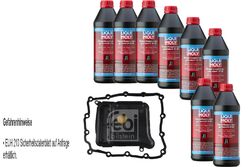 8 L Liqui Moly 8100 DSG Getriebeöl FEBI Getriebefilter für BMW 2 Coupe M