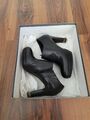 Maripe Damen Schuhe Pumps High Heels Leder Schwarz Gr 37 Neupreis 159,90