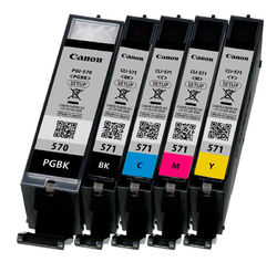 5x Original Drucker PATRONEN CANON PIXMA MG5700 MG5750 MG5751 MG5752 MG5753 Set