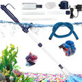 Elektrische Fish Tank Mulmsauger Aquarium Bodenreiniger Wasserwechsler Geschenke
