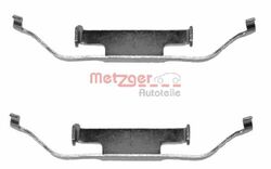 Zubehörsatz Scheibenbremsbelag METZGER 109-1097 für BMW ROVER MG X1 Z3 Z1 E36 Z4