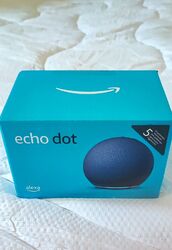 Amazon Echo Dot 5. Gen Smart Lautsprecher - Tiefseeblau