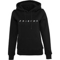 Merchcode Ladies Friends Hoody Damen Kapuzenpullver Fleece Kult-Serie Logo Print