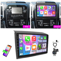 Für Fiat Ducato Peugeot Boxer Citroen Jumper 64G Android 13 Autoradio GPS Kamera