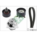 1x Wasserpumpe + Zahnriemensatz Schaeffler INA 530 0066 30 passend für FORD