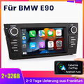 CarPlay Android 13 Für BMW 5er E60 E61 E90 E91 Autoradio GPS Navi WIFI DAB+ 64GB