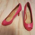 Peep Toe von Geox, pink/rot, Gr. 38, neuwertig