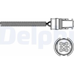 Delphi ES20274-12B1 Lambdasonde für MERCEDES BENZ C KLASSE CLK SPRINTER V VITO