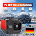 8KW 12V Air Heater Diesel Auto Heizung Standheizung Luftheizung LCD PKW LKW DE