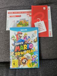 Super Mario 3D World Wii U - Nintendo Wii u - OVP / Anleitung / Unbenutzter Code