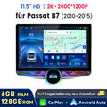 Für VW Passat CC B6 B7 Magotan Autoradio Android 13 Carplay GPS NAVI WIFI BT SWC