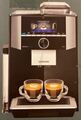 Siemens EQ.9 plus connect s500 Kaffeevollautomat Edelstahl Schwarz/Silber