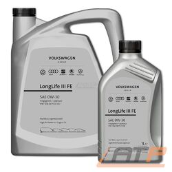 6 L LITER ORIGINAL 0W-30 LONGLIFE III FE GROUP MOTOR-ÖL MOTOREN-ÖLDie Nr.1* für Autoteile: Top-Preis-Leistungs-Verhältnis