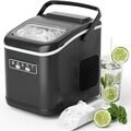 12kg/Tag Eiswürfelbereiter Eiswürfelmaschine 95 W Ice Maker mit Selbstreinigung