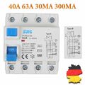 FI Fehlerstromschutzschalter RCD Typ B Wallbox E-Auto Allstromsensitiv 40A 63A