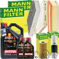 MANN INSPEKTIONSPAKET+MOTUL EFE 5W-30 ÖL passend für MERCEDES W/S 205 C180 200 D