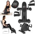 Mini Heimtrainer Pedaltrainer Arm und Beintrainer Fitness Bike Trimmrad LCD