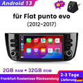 Carplay Für Fiat Grande Punto Linea 2012-2015 Android 13 Autoradio GPS Navi WIFI