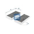 UFI Filter Innenraumluft 54.279.00 für BMW Mini X2 + X1 + Van + i3 + F46 2013->