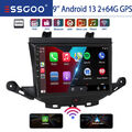 9" Android12 Autoradio Für Opel Astra K 2005 Carplay GPS Navi WIFI BT RDS 2+64G