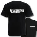 T-Shirt Freiwillige Feuerwehr Ortsname T-Shirt Feuerwehrshirt