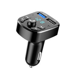 Drahtloser Bluetooth 5.0+ Auto-Fm-Transmitter-Adapter Freisprecheinrichtung ▽